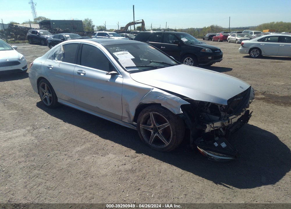2015 MERCEDES-BENZ C 400 4MATIC VIN: 55SWF6GB9FU025670