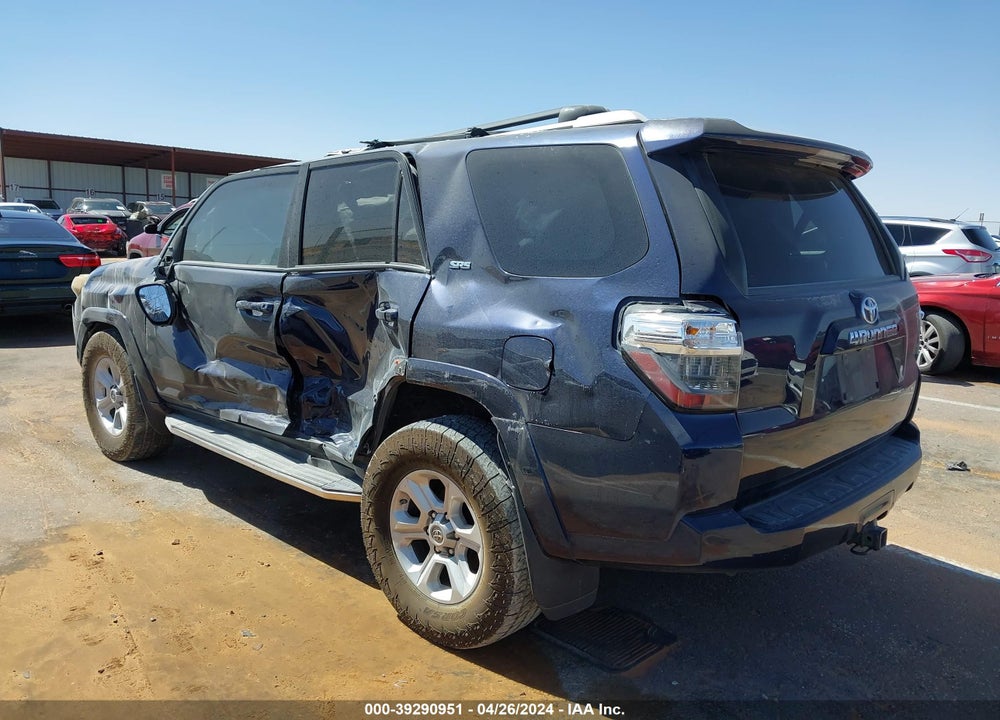 2015 TOYOTA 4RUNNER SR5 PREMIUM VIN: JTEZU5JR5F5089657