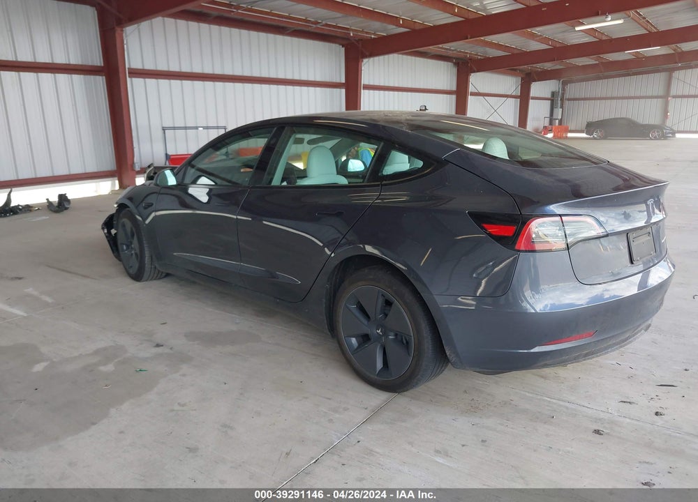 2023 TESLA MODEL 3 LONG RANGE DUAL MOTOR ALL-WHEEL DRIVE VIN: 5YJ3E1EB4PF653893