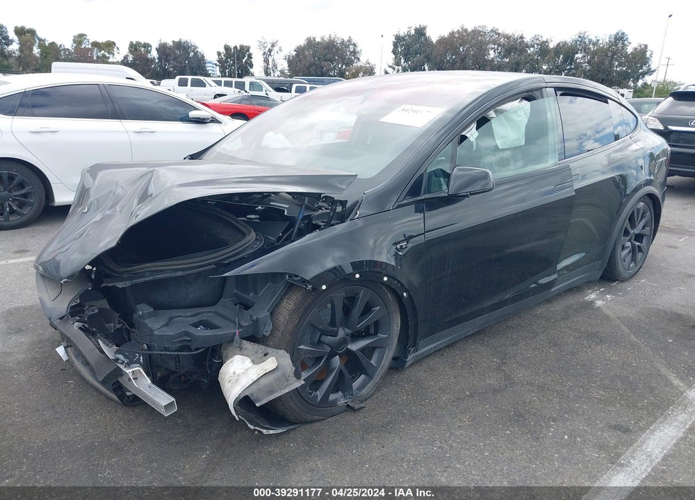 2023 TESLA MODEL X DUAL MOTOR ALL-WHEEL DRIVE/STANDARD RANGE VIN: 7SAXCBE59PF377012