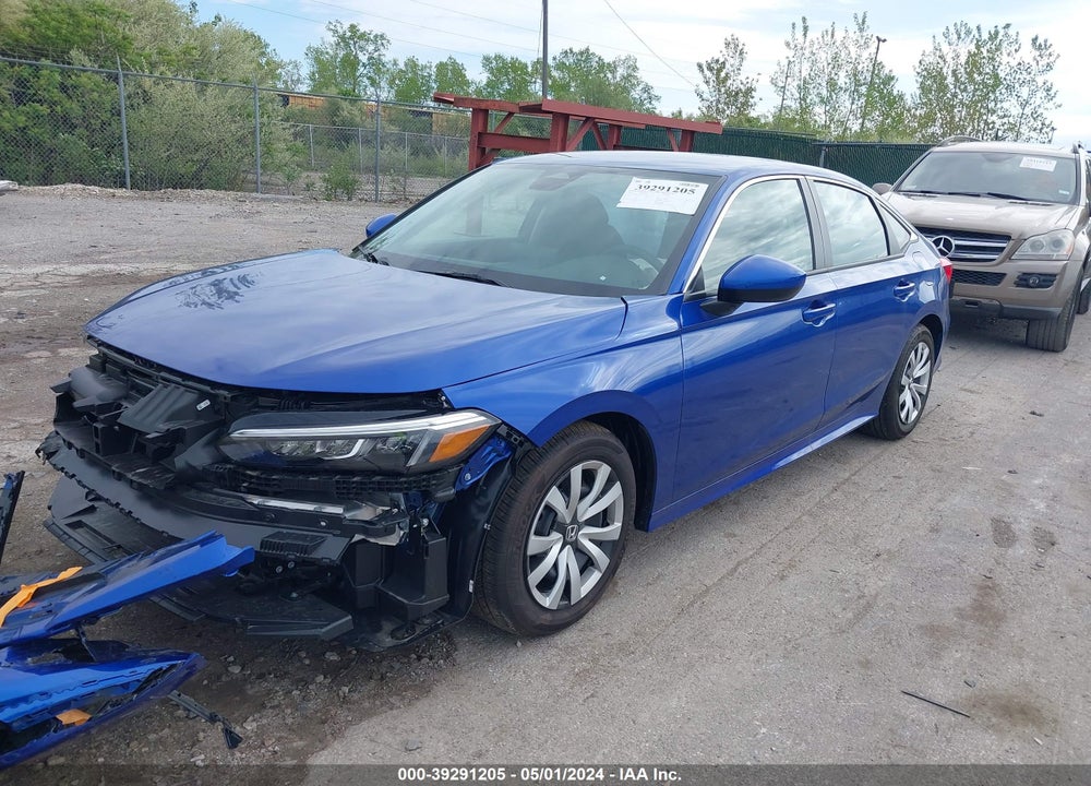 2024 HONDA CIVIC LX VIN: 2HGFE2F20RH531614