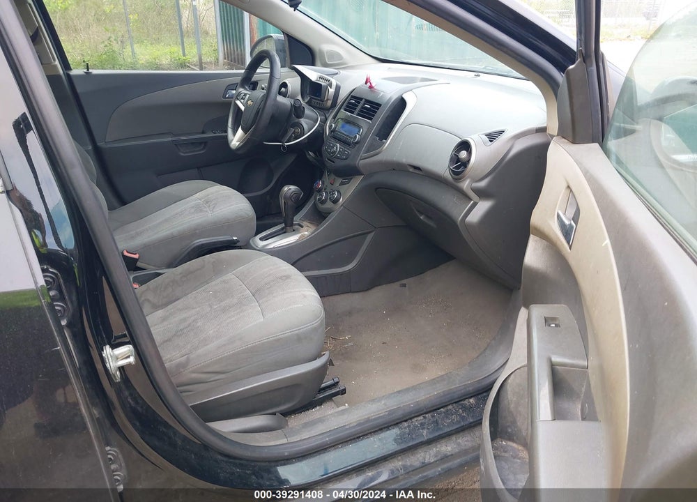 2012 CHEVROLET SONIC 2LT VIN: 1G1JC5SH9C4103256