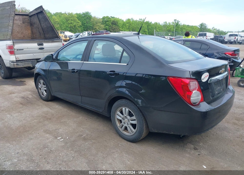 2012 CHEVROLET SONIC 2LT VIN: 1G1JC5SH9C4103256