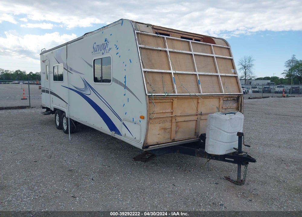 2008 HOLIDAY RAMBLER SAVOY LE TRAVEL TRAILER VIN: 1KB1A1G2484550035