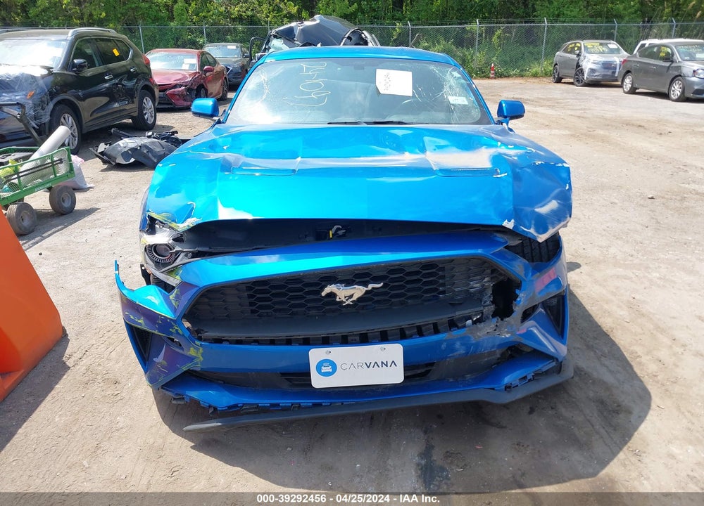 2019 FORD MUSTANG ECOBOOST VIN: 1FA6P8TH3K5124880