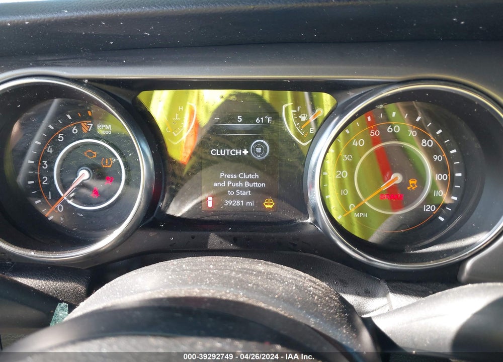 2022 JEEP WRANGLER UNLIMITED SPORT S 4X4 VIN: 1C4HJXDG6NW215774