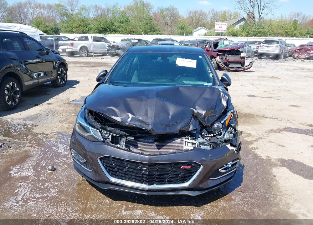 2017 CHEVROLET CRUZE LT AUTO VIN: 1G1BE5SMXH7163189