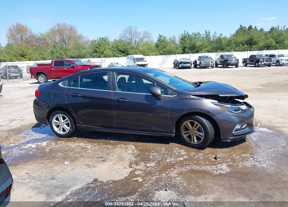 2017 CHEVROLET CRUZE LT AUTO VIN: 1G1BE5SMXH7163189