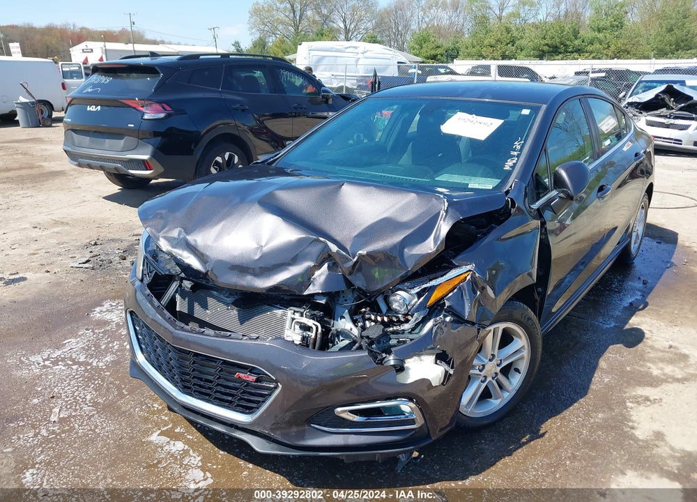 2017 CHEVROLET CRUZE LT AUTO VIN: 1G1BE5SMXH7163189