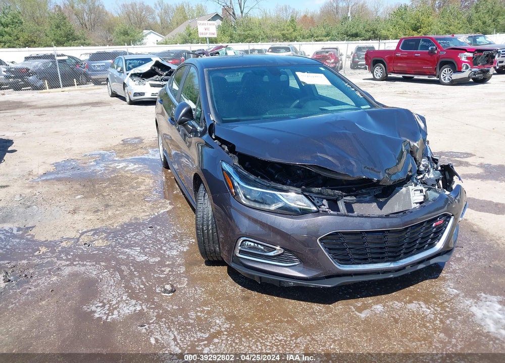 2017 CHEVROLET CRUZE LT AUTO VIN: 1G1BE5SMXH7163189