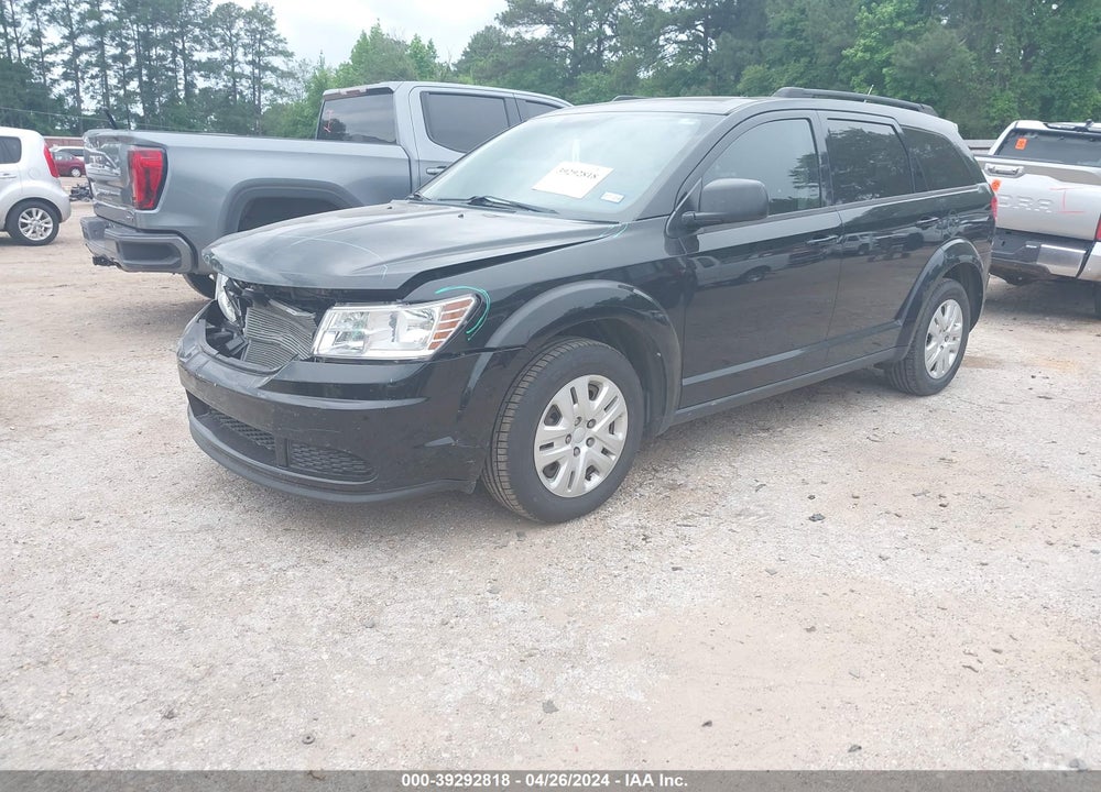 2016 DODGE JOURNEY SE VIN: 3C4PDCAB6GT247847
