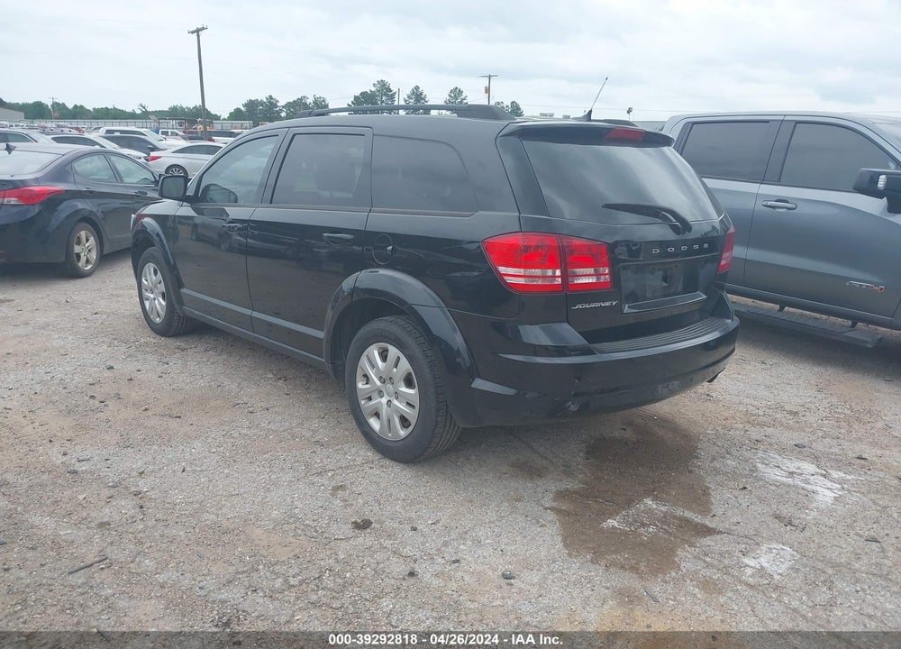 2016 DODGE JOURNEY SE VIN: 3C4PDCAB6GT247847