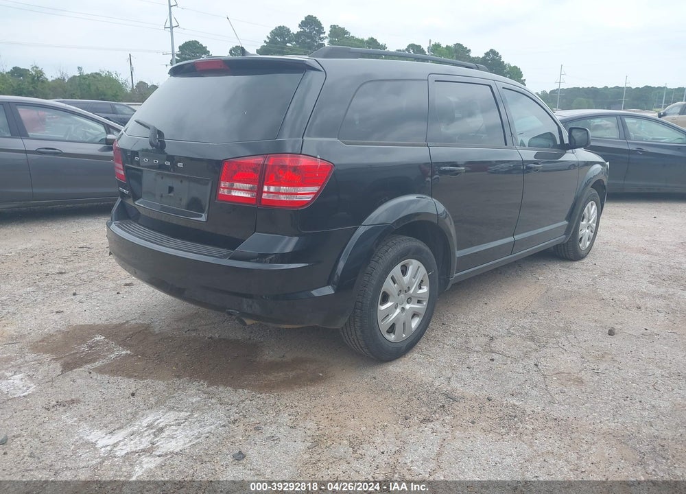 2016 DODGE JOURNEY SE VIN: 3C4PDCAB6GT247847