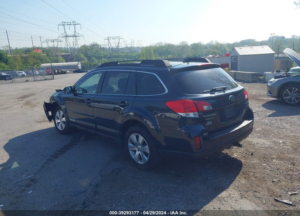 2012 SUBARU OUTBACK 3.6R LIMITED VIN: 4S4BRDJC3C2231171