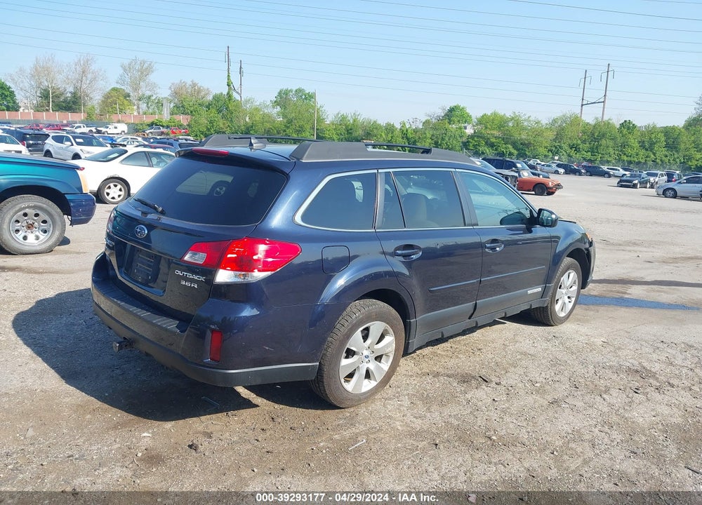 2012 SUBARU OUTBACK 3.6R LIMITED VIN: 4S4BRDJC3C2231171