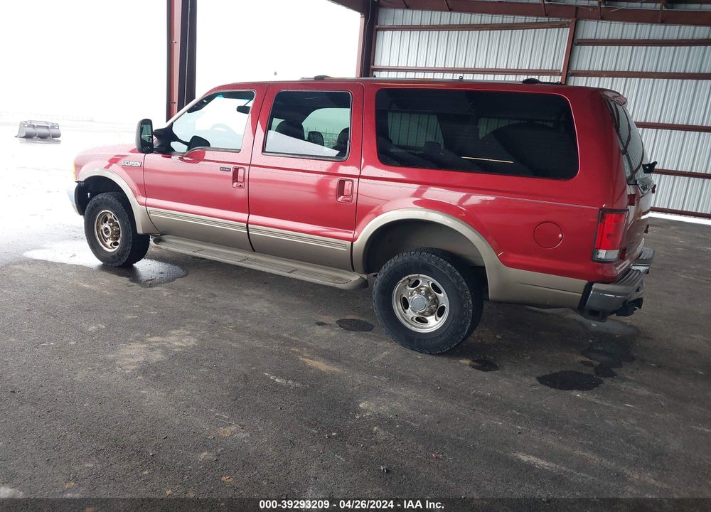 2001 FORD EXCURSION LIMITED VIN: 1FMNU43S41EC87857