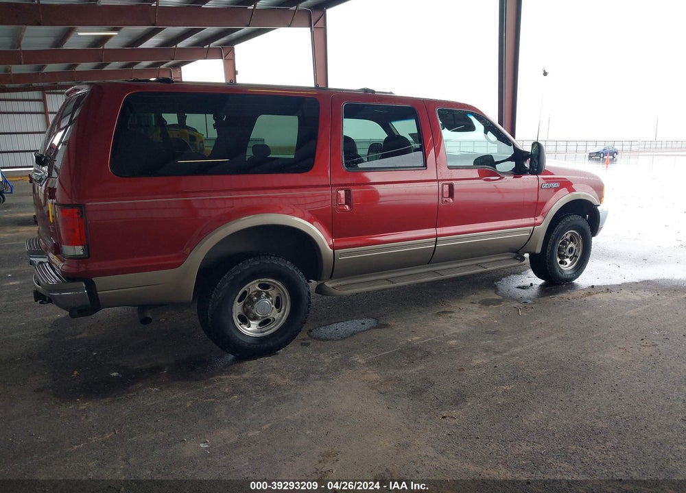 2001 FORD EXCURSION LIMITED VIN: 1FMNU43S41EC87857