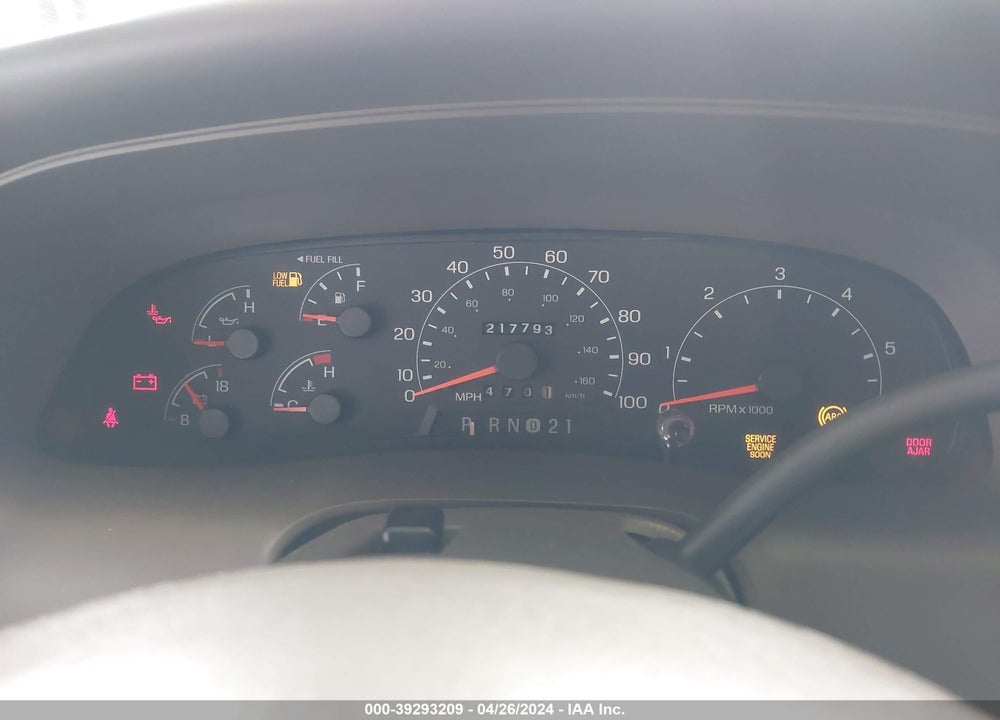 2001 FORD EXCURSION LIMITED VIN: 1FMNU43S41EC87857