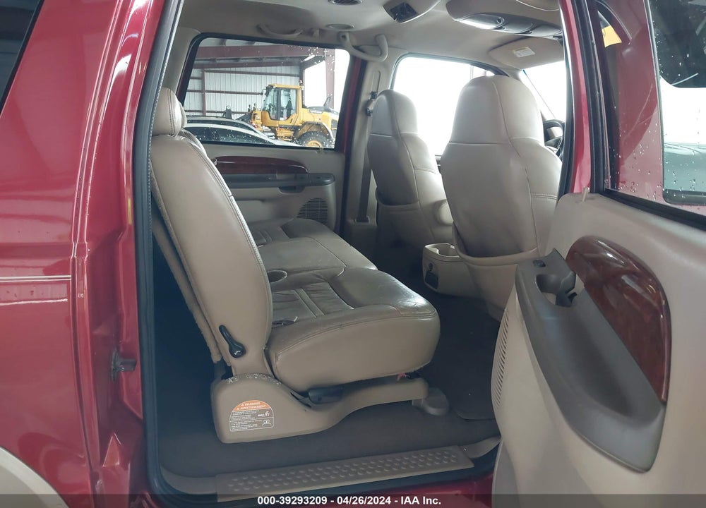 2001 FORD EXCURSION LIMITED VIN: 1FMNU43S41EC87857