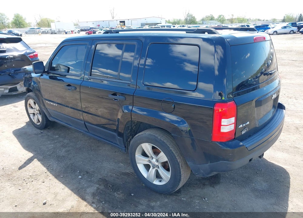2014 JEEP PATRIOT SPORT VIN: 1C4NJRBB7ED792167