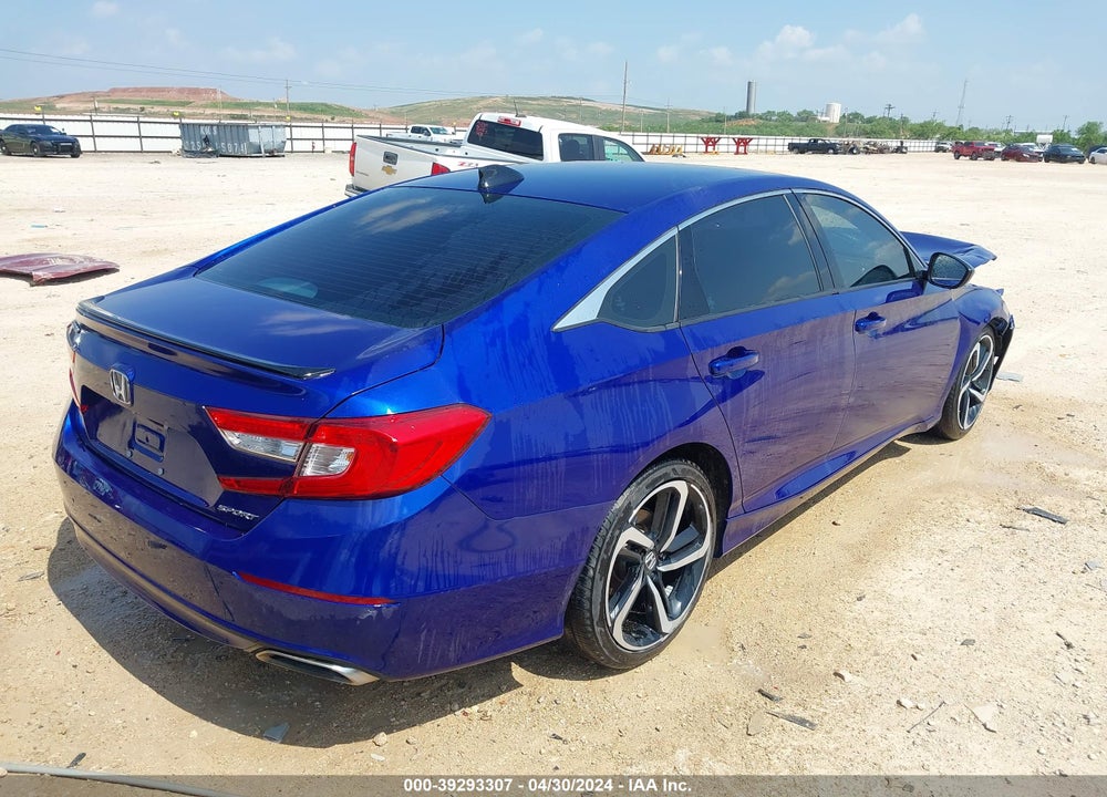 2022 HONDA ACCORD SPORT VIN: 1HGCV1F31NA121760