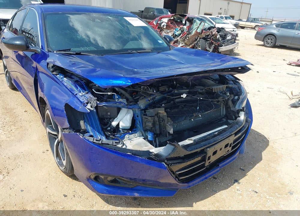 2022 HONDA ACCORD SPORT VIN: 1HGCV1F31NA121760