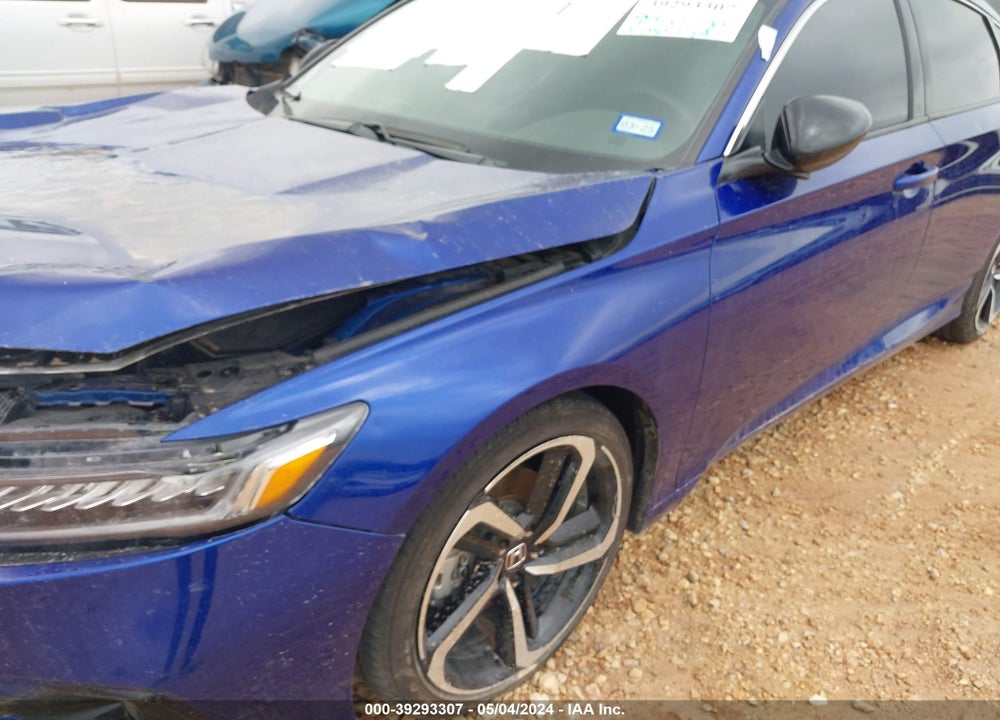 2022 HONDA ACCORD SPORT VIN: 1HGCV1F31NA121760