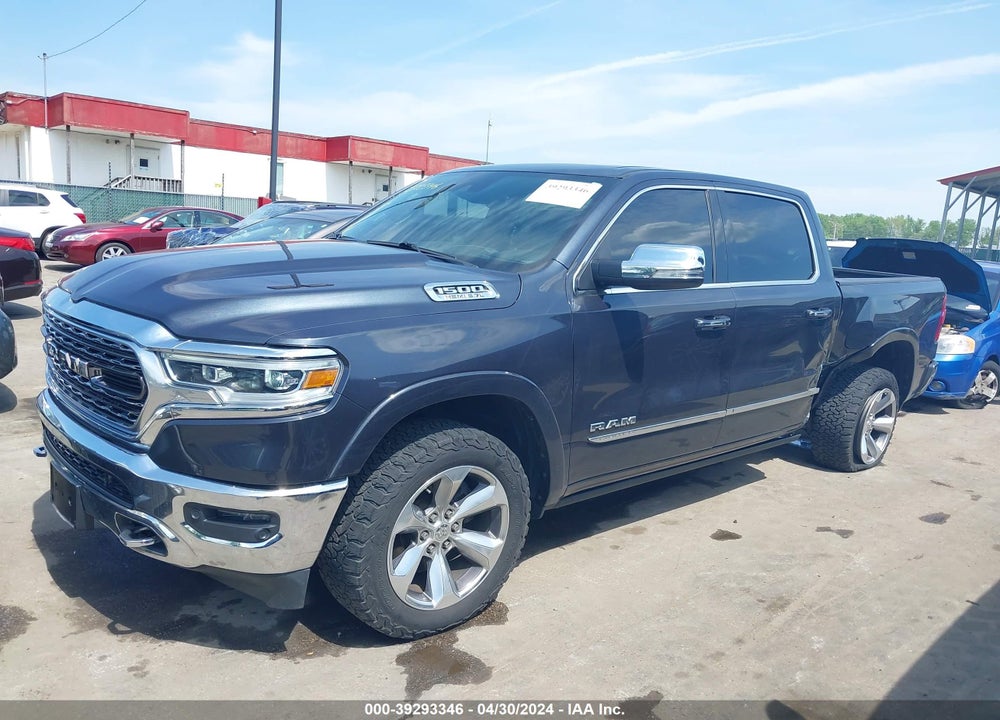 2019 RAM 1500 LIMITED 4X4 5'7 BOX VIN: 1C6SRFHT3KN839704
