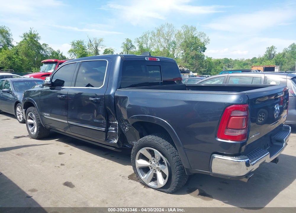 2019 RAM 1500 LIMITED 4X4 5'7 BOX VIN: 1C6SRFHT3KN839704