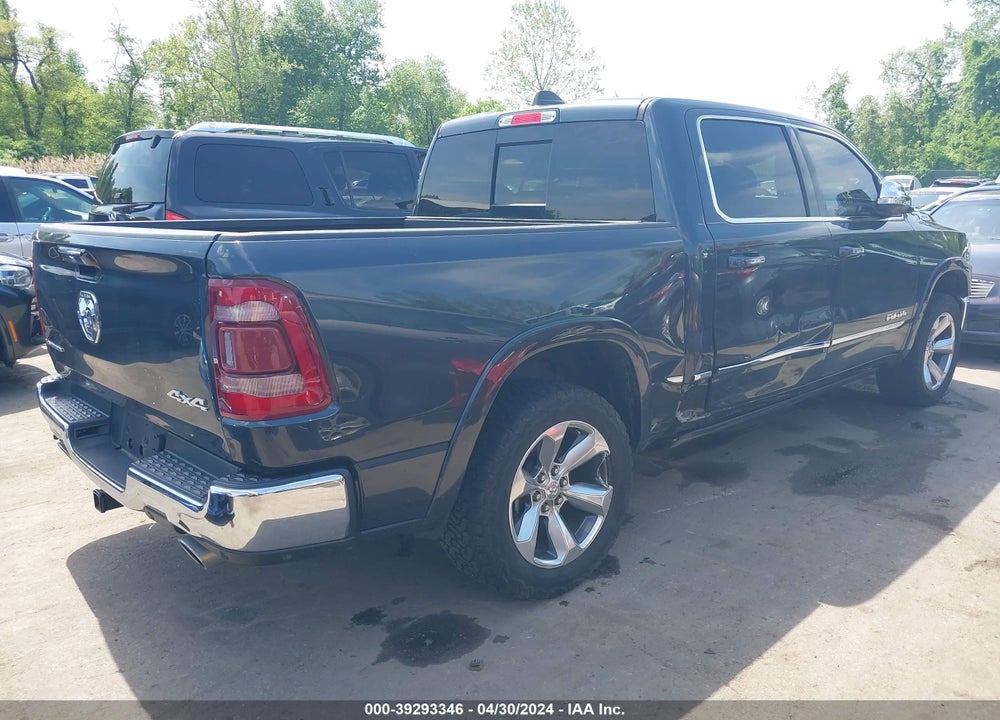 2019 RAM 1500 LIMITED 4X4 5'7 BOX VIN: 1C6SRFHT3KN839704