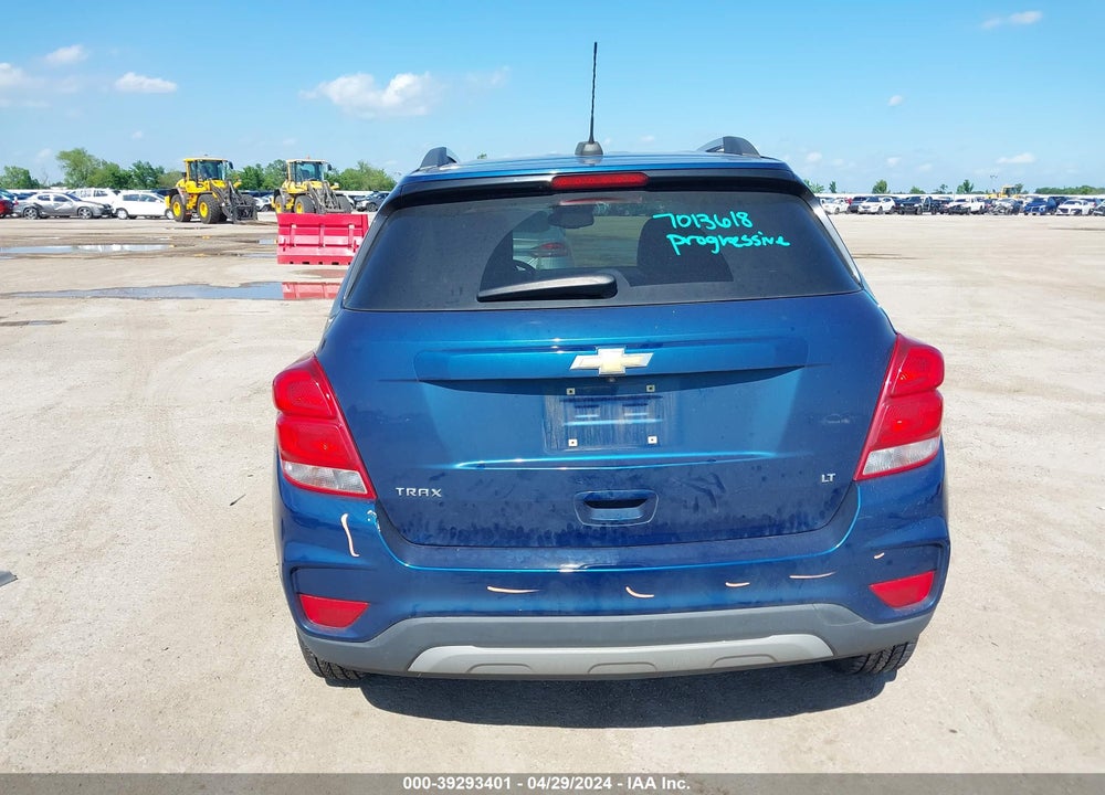 2019 CHEVROLET TRAX LT VIN: 3GNCJLSB2KL345473