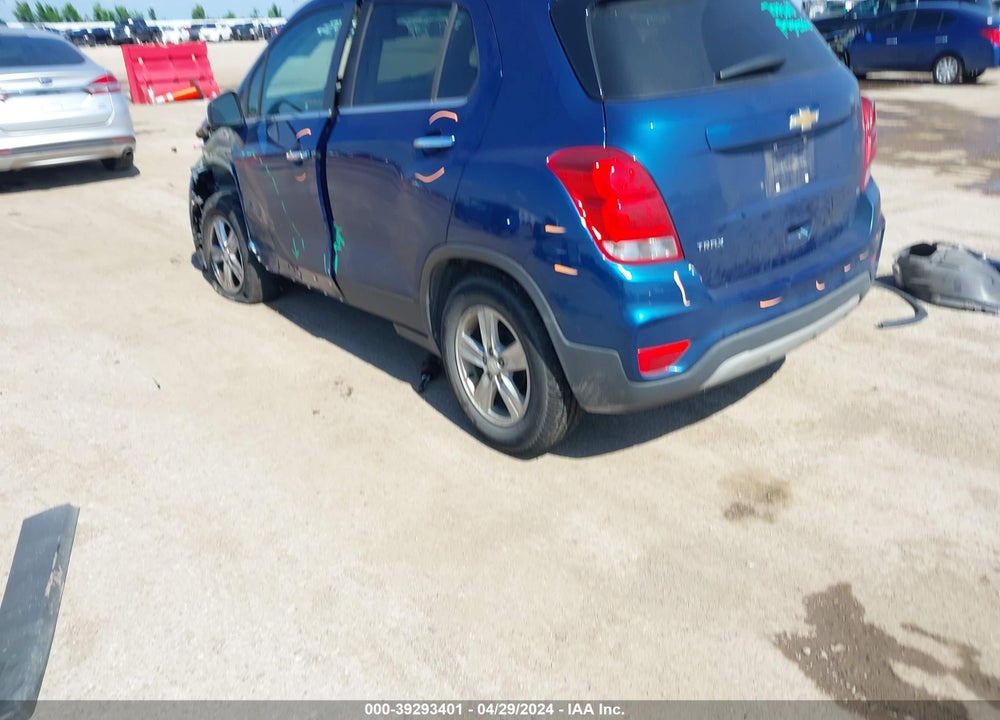 2019 CHEVROLET TRAX LT VIN: 3GNCJLSB2KL345473