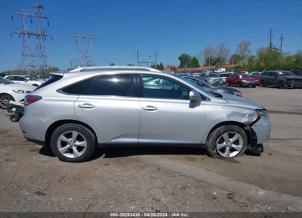 2012 LEXUS RX 350 VIN: 2T2BK1BA1CC124041