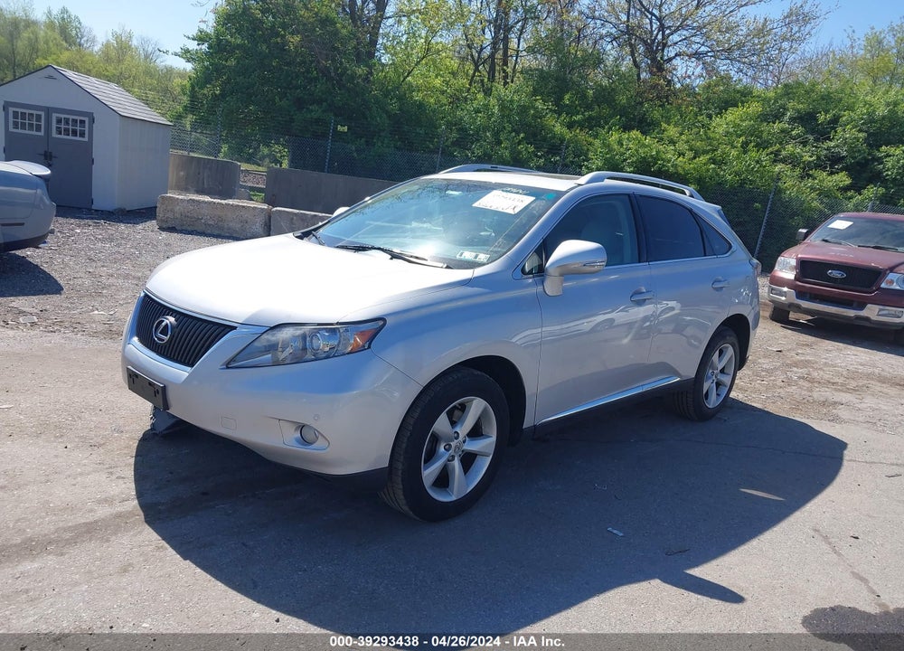 2012 LEXUS RX 350 VIN: 2T2BK1BA1CC124041