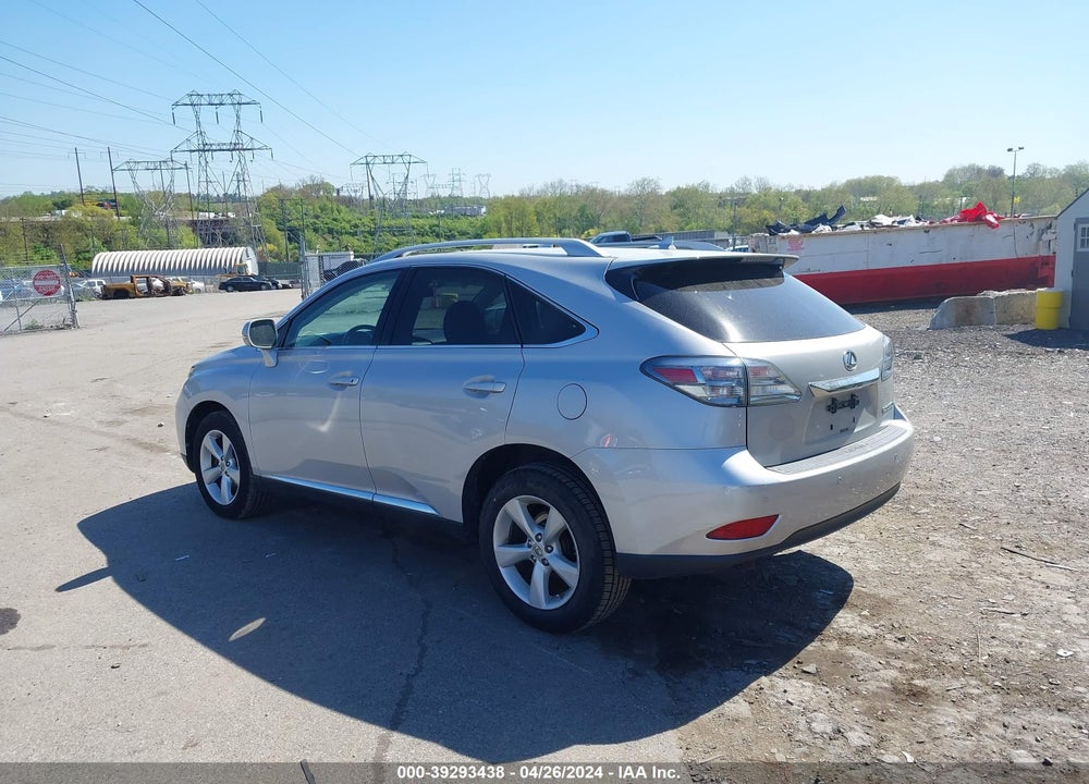 2012 LEXUS RX 350 VIN: 2T2BK1BA1CC124041
