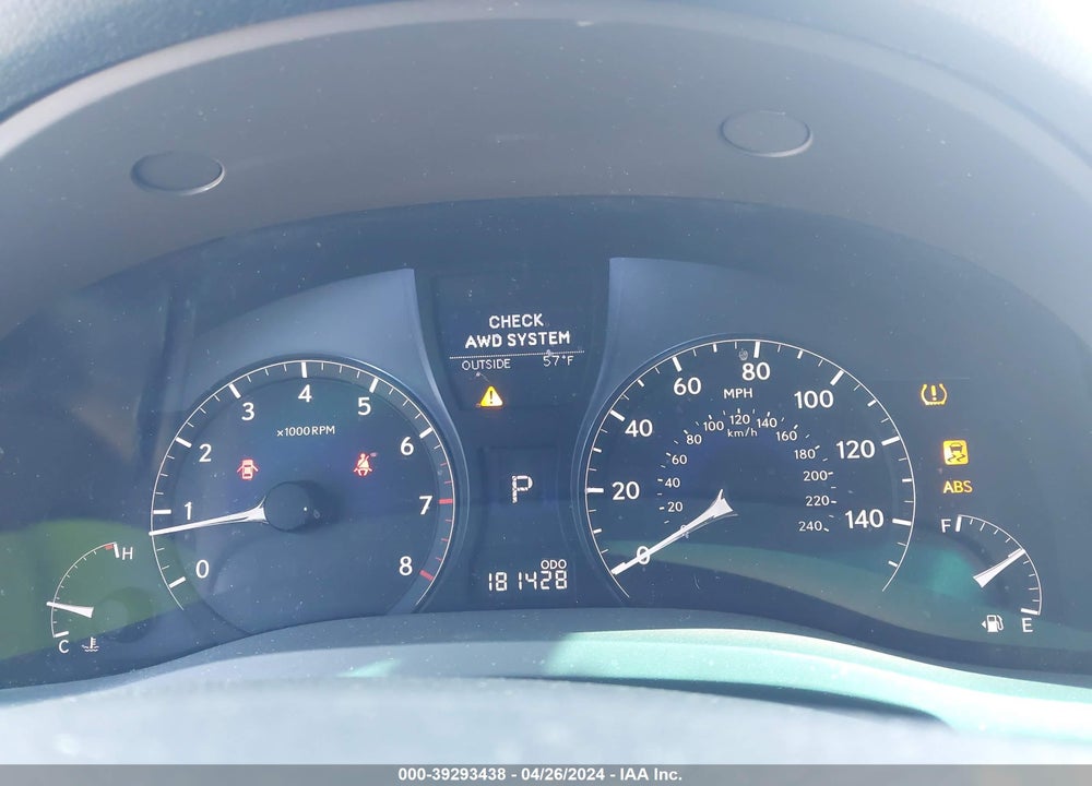 2012 LEXUS RX 350 VIN: 2T2BK1BA1CC124041