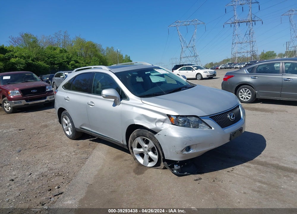 2012 LEXUS RX 350 VIN: 2T2BK1BA1CC124041