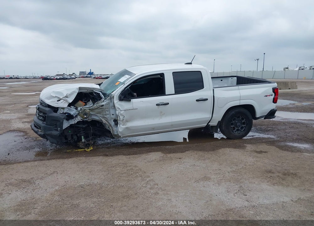 2023 CHEVROLET COLORADO 4WD SHORT BOX WT VIN: 1GCPTBEK9P1171412