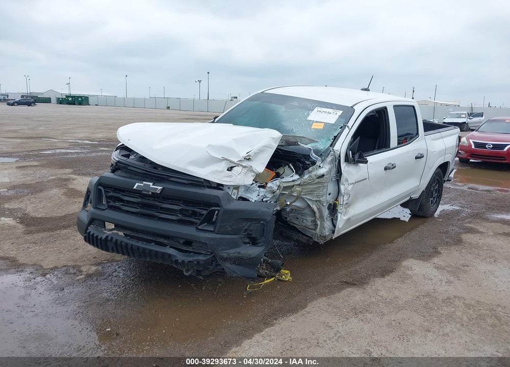 2023 CHEVROLET COLORADO 4WD SHORT BOX WT VIN: 1GCPTBEK9P1171412