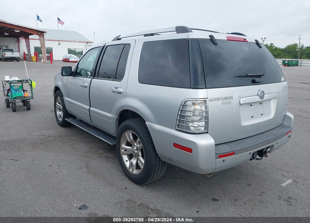 2010 MERCURY MOUNTAINEER PREMIER VIN: 4M2EN4J87AUJ07814