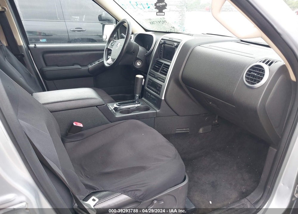 2010 MERCURY MOUNTAINEER PREMIER VIN: 4M2EN4J87AUJ07814