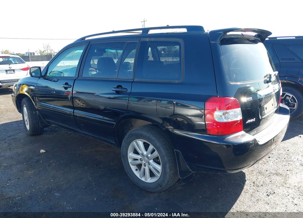 2006 TOYOTA HIGHLANDER HYBRID V6 VIN: JTEEW21A160028160