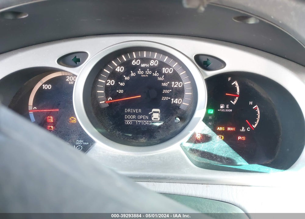 2006 TOYOTA HIGHLANDER HYBRID V6 VIN: JTEEW21A160028160