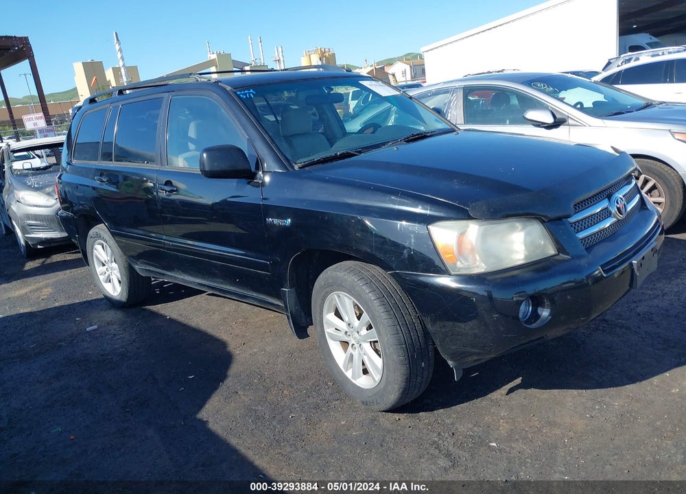 2006 TOYOTA HIGHLANDER HYBRID V6 VIN: JTEEW21A160028160