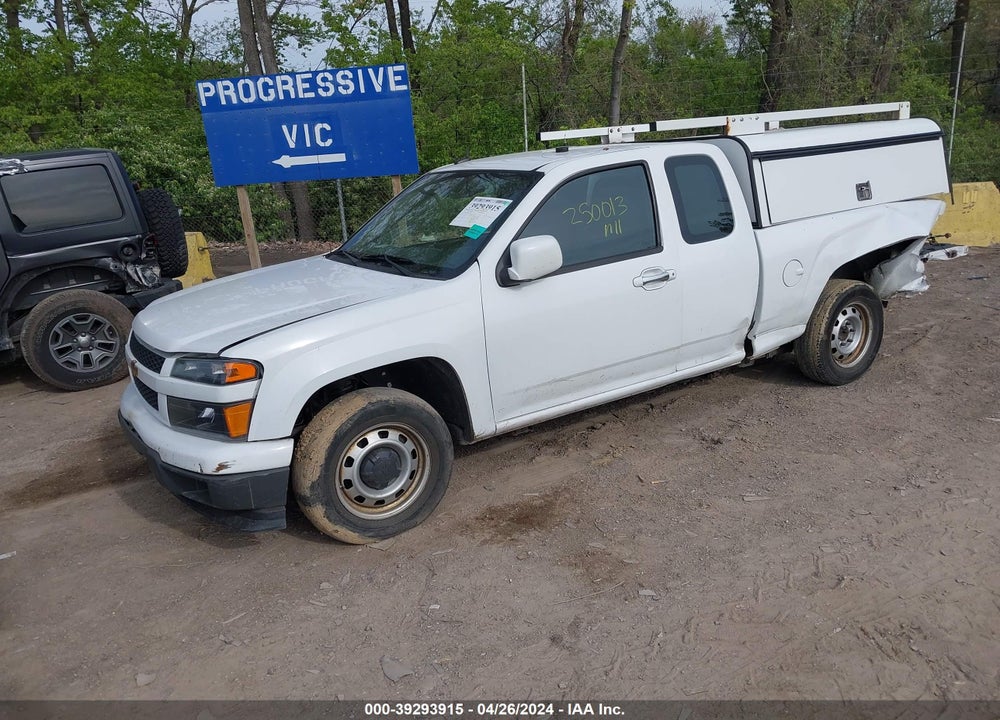 2012 CHEVROLET COLORADO WORK TRUCK VIN: 1GCESBF99C8151720