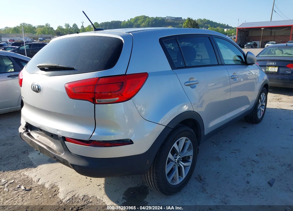 2016 KIA SPORTAGE LX VIN: KNDPB3AC4G7869107