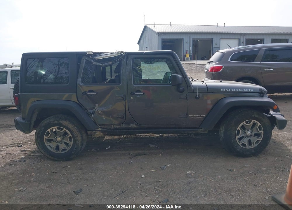 2017 ANGLER JEEP WR UNLIMITED RUBICON 4X4 VIN: 1C4BJWFG1HL616555