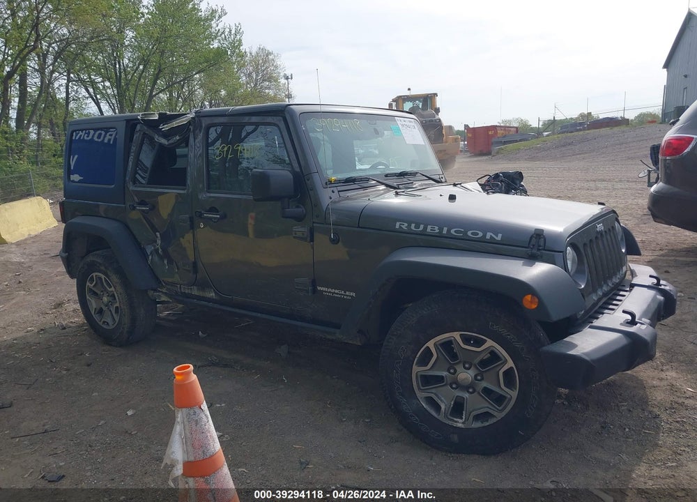 2017 ANGLER JEEP WR UNLIMITED RUBICON 4X4 VIN: 1C4BJWFG1HL616555