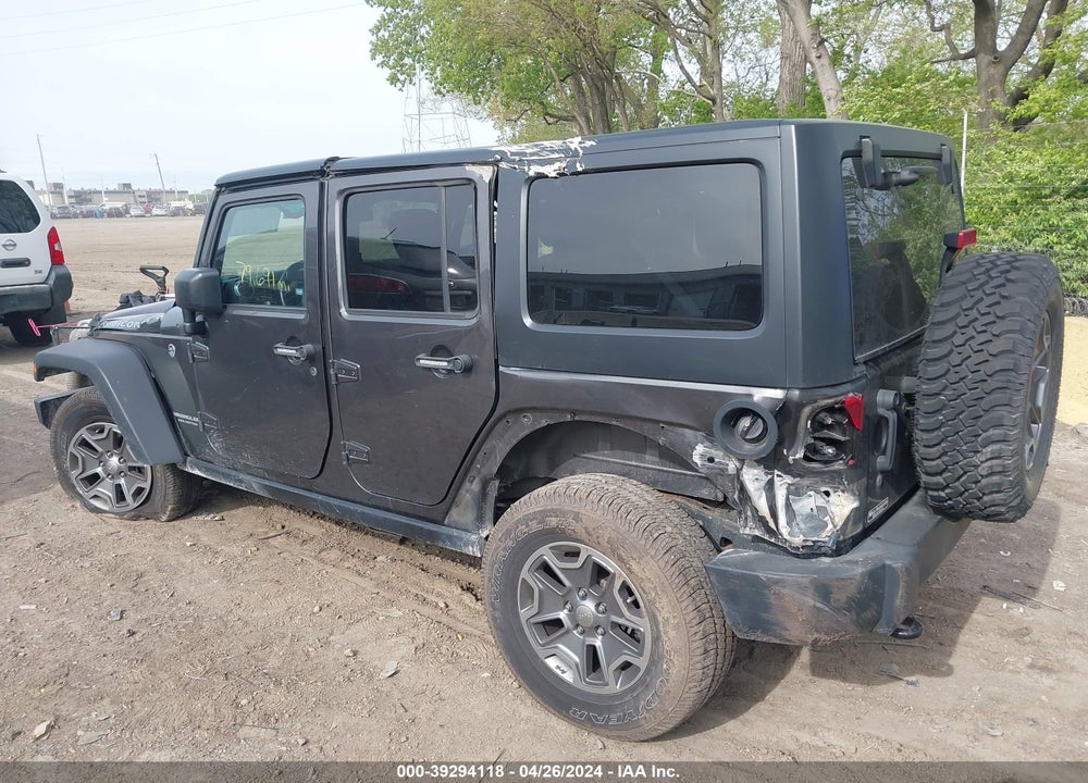 2017 ANGLER JEEP WR UNLIMITED RUBICON 4X4 VIN: 1C4BJWFG1HL616555