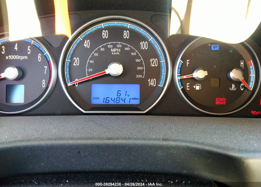2008 HYUNDAI SANTA FE GLS VIN: 5NMSG73D38H143046